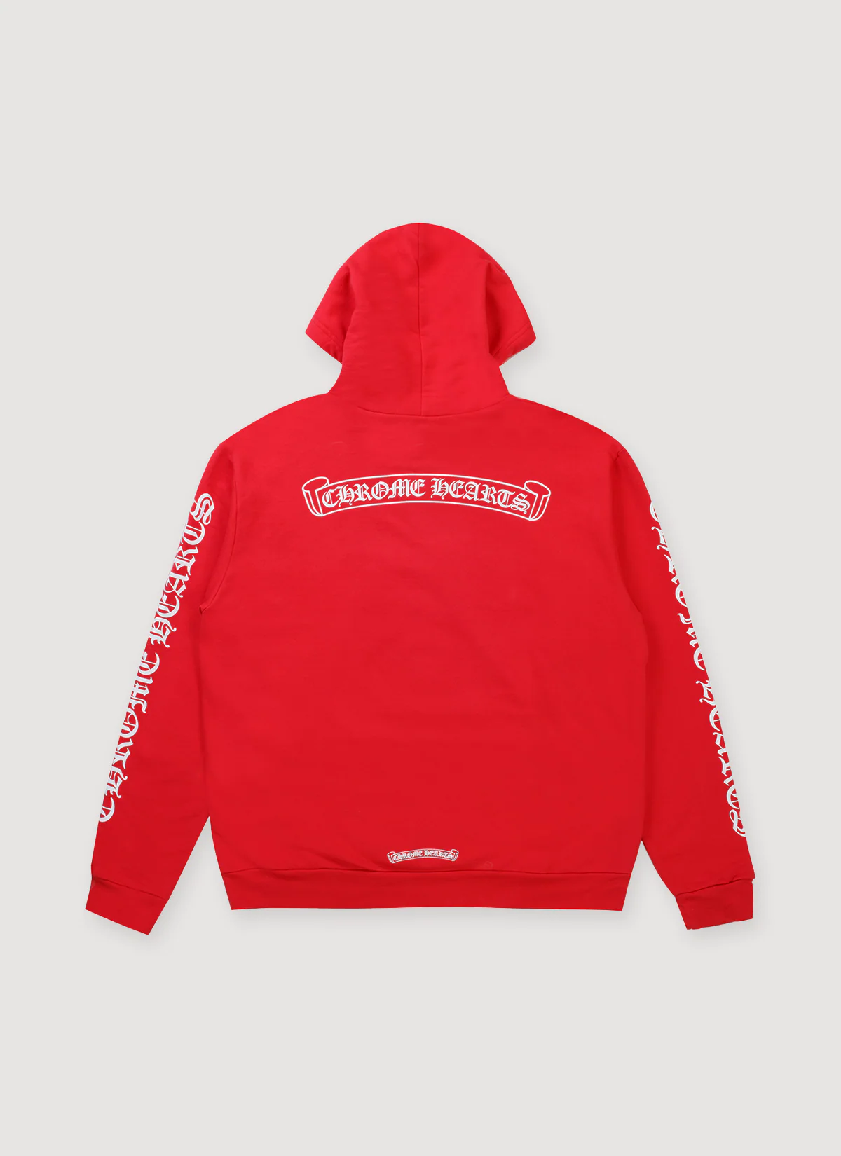 Chrome Hearts Scroll Sweatshirt Red - Image 2