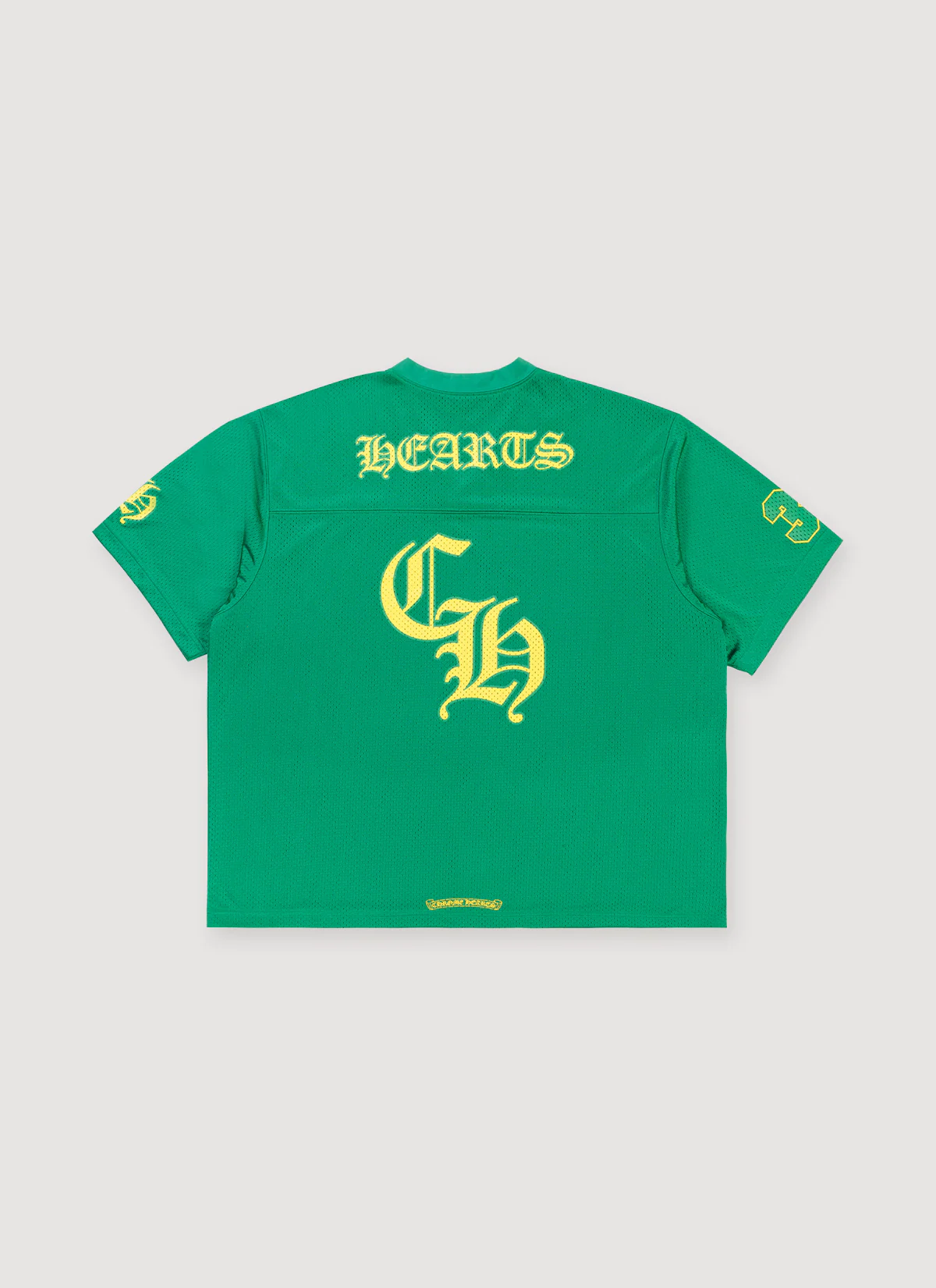 Chrome Hearts Short Sleeve Mesh Jersey Green - Image 2