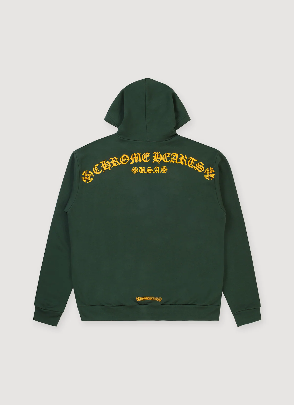 Chrome Hearts T Bar Sweatshirt Green Gold - Image 2