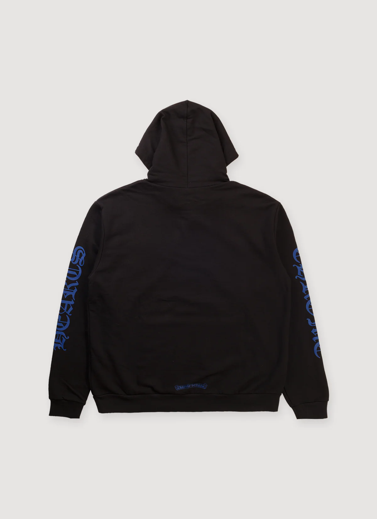 Chrome Hearts Vertical Logo Sweatshirt Black Blue - Image 2