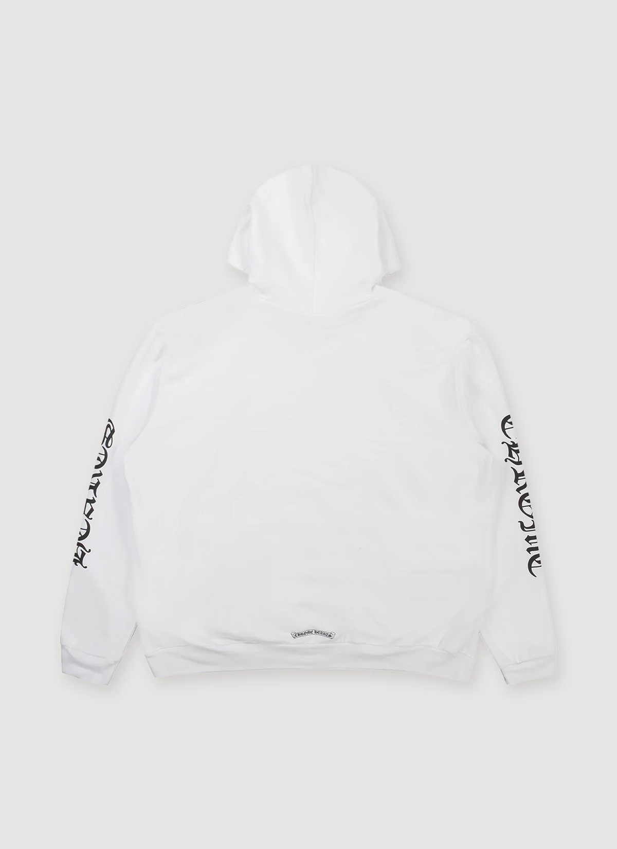 Chrome Hearts Vertical Logo Sweatshirt White Black - Image 2