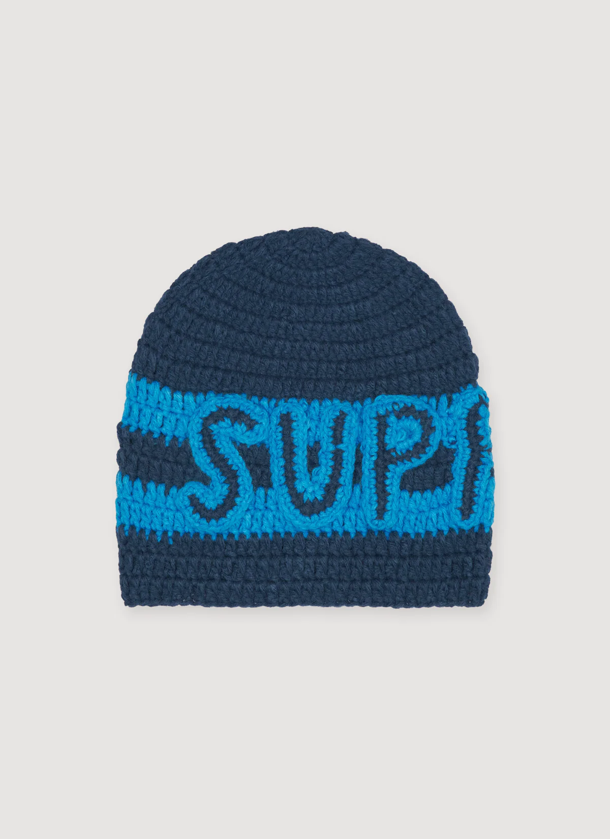 Supreme Crochet Logo Beanie