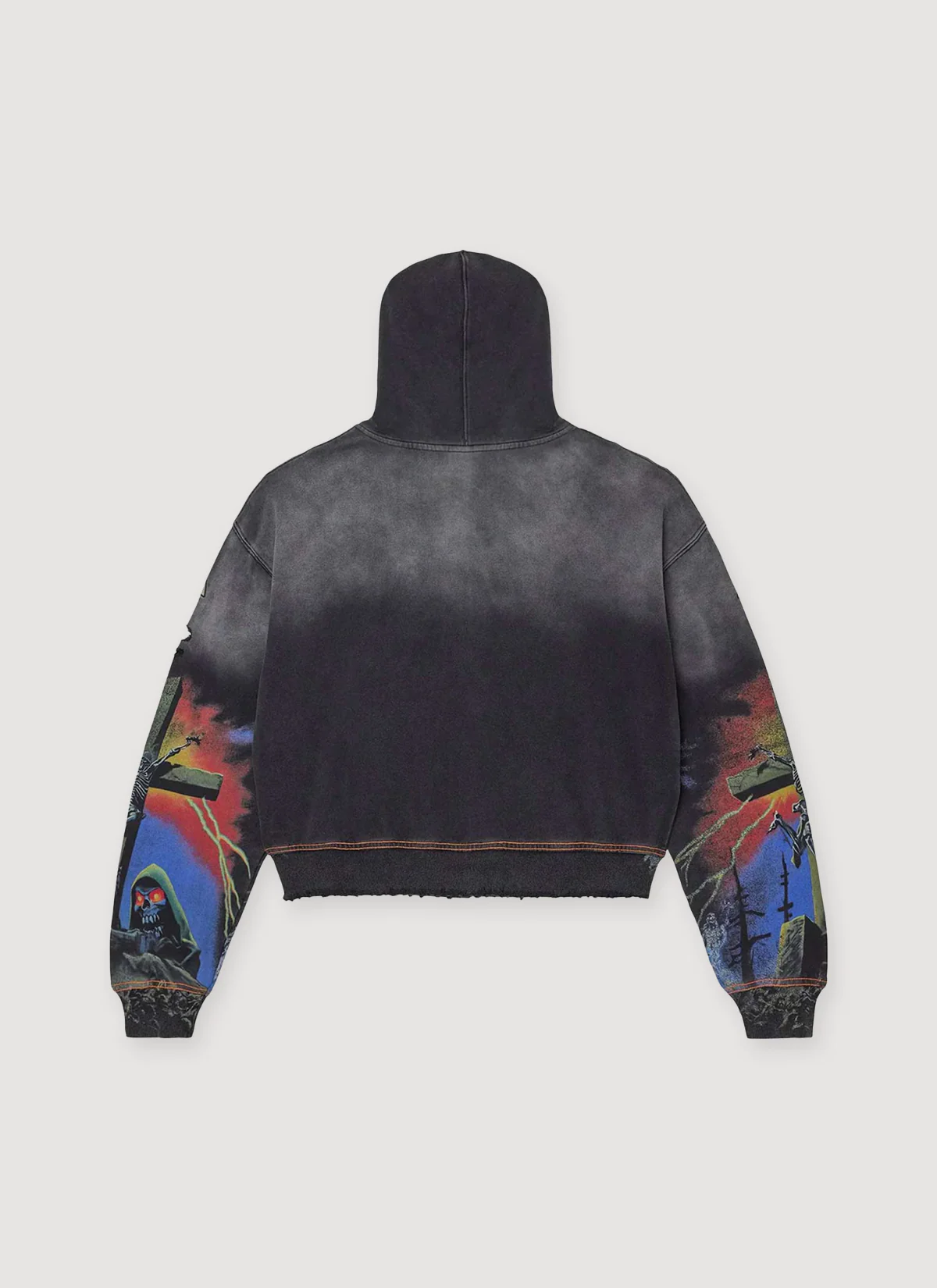 Vale Forever Damned Big Zip Up Sweatshirt - Image 3