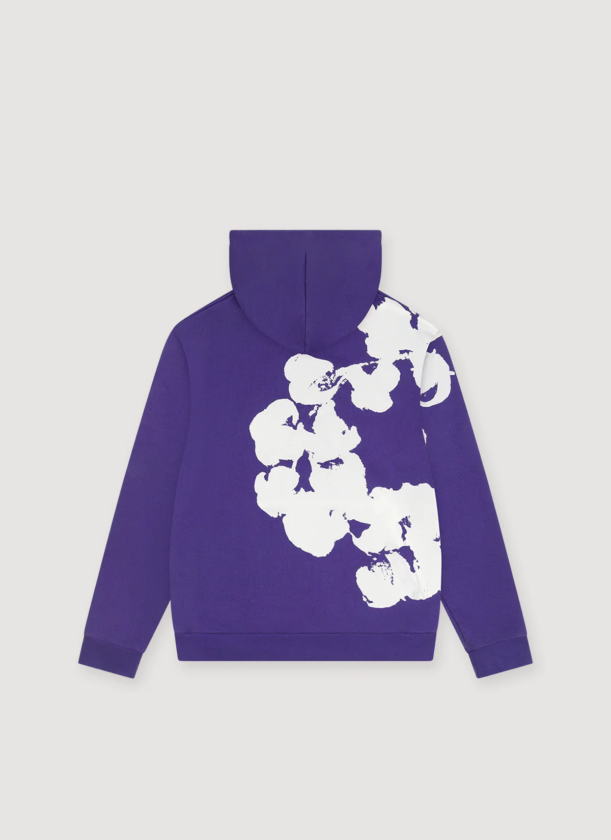Denim Tears Biggie Cotton Wreath Sweatshirt Purple - Image 2