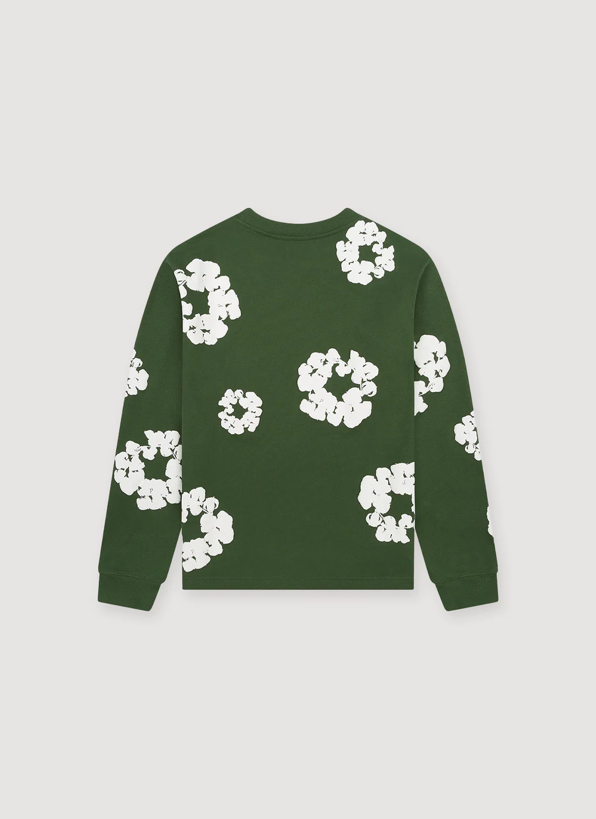 Denim Tears Cotton Wreath Long Sleeve Green - Image 2