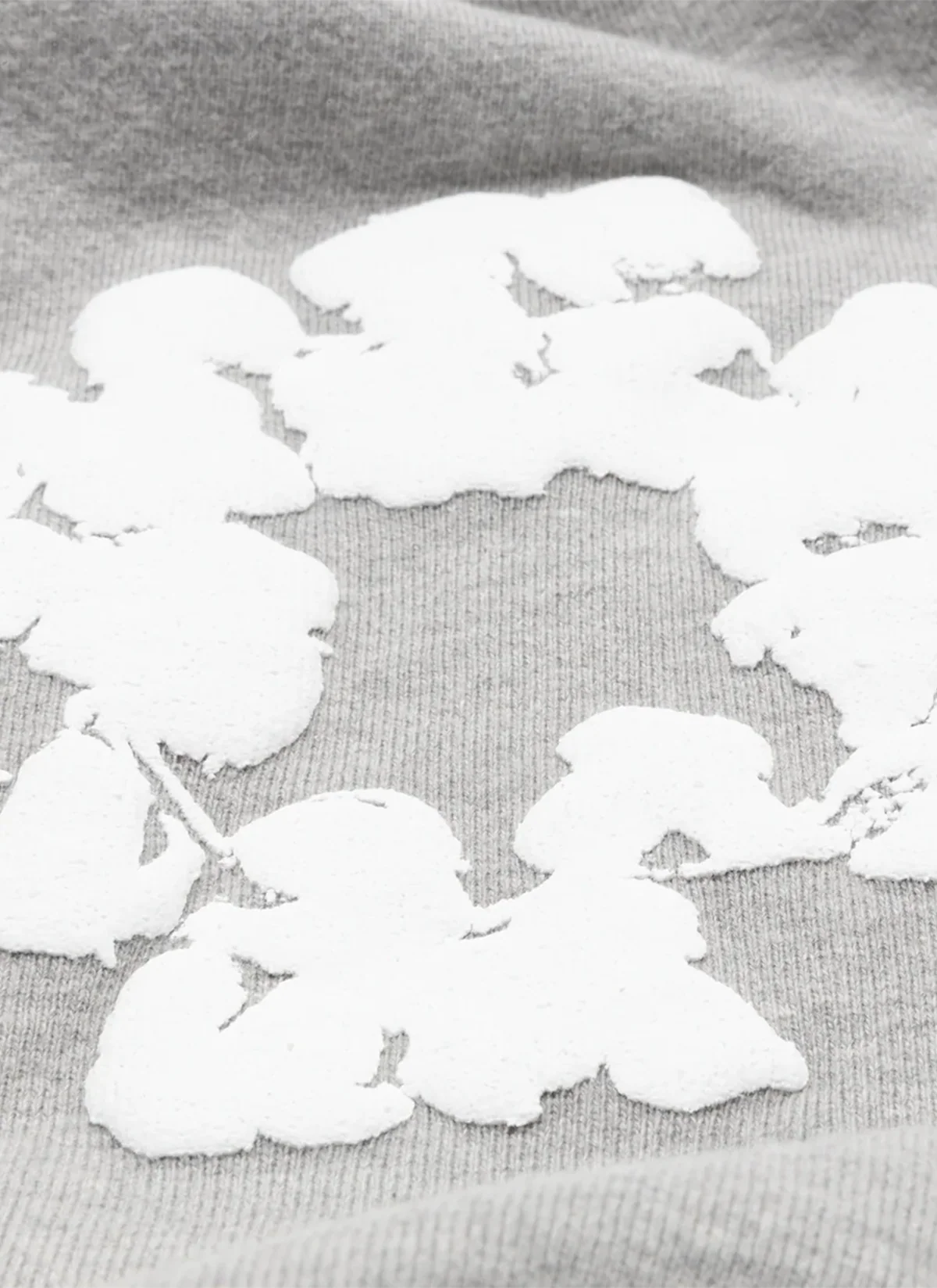Denim Tears Cotton Wreath Sweatpants Grey - Image 3