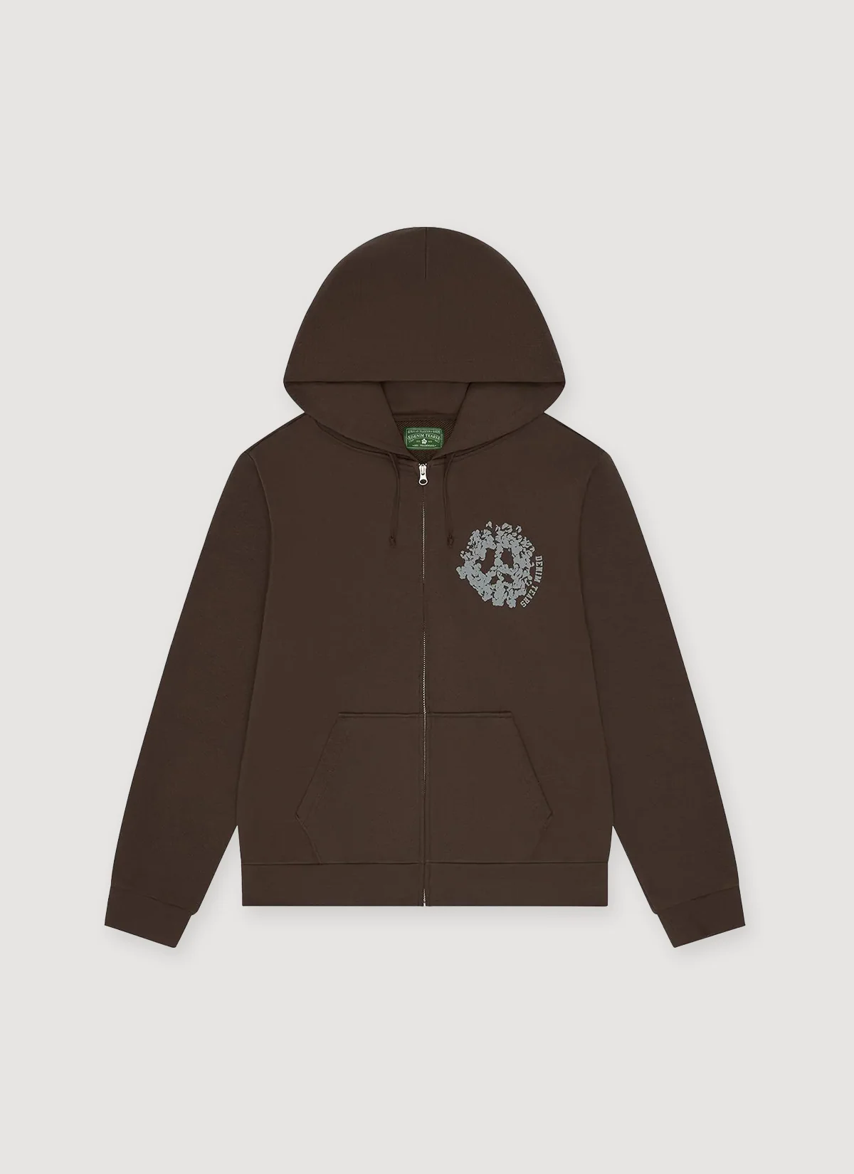 Denim Tears Denim University Zip Up Sweatshirt - Image 3