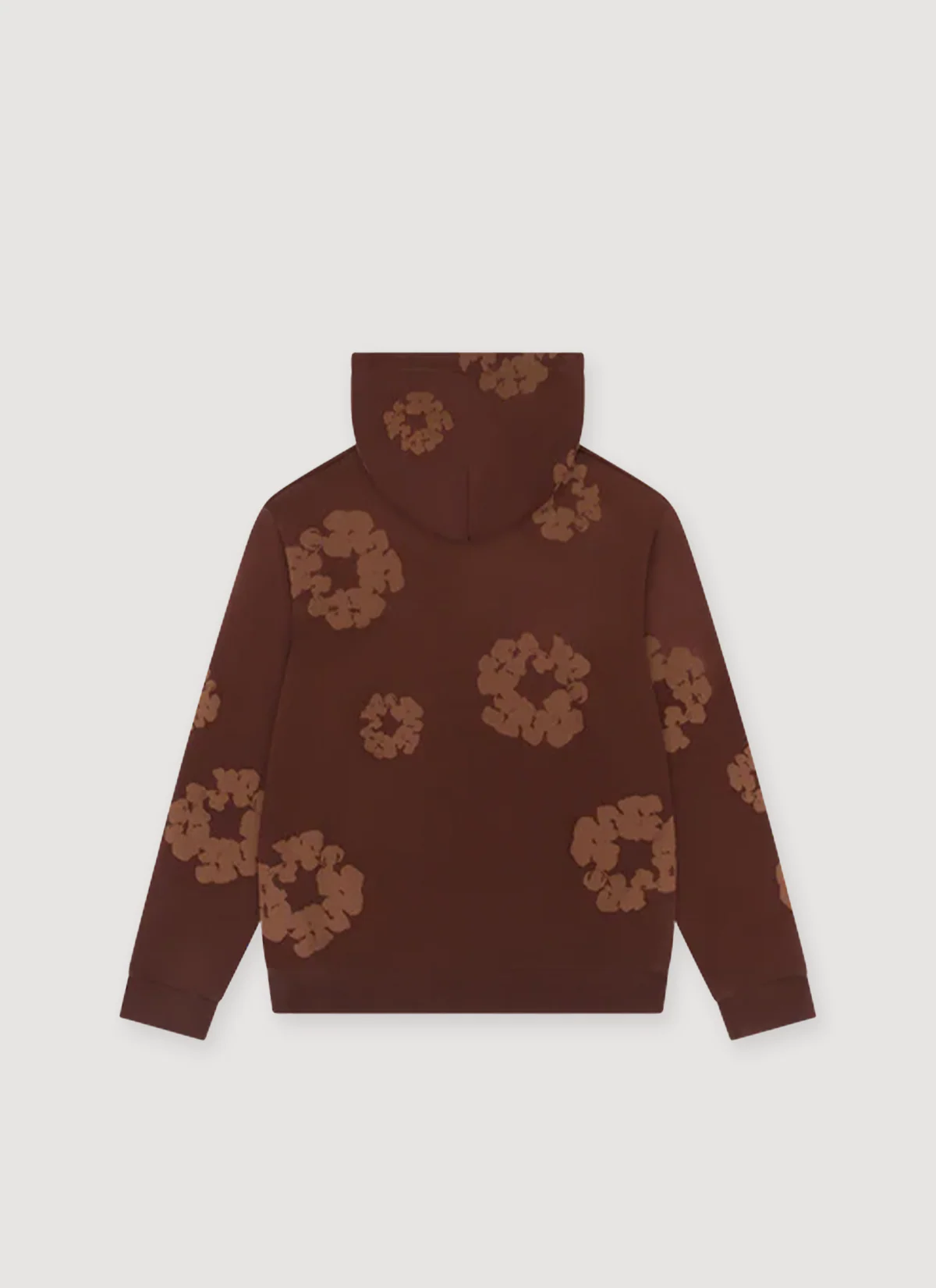 Denim Tears Mono Cotton Wreath Sweatshirt Brown - Image 2