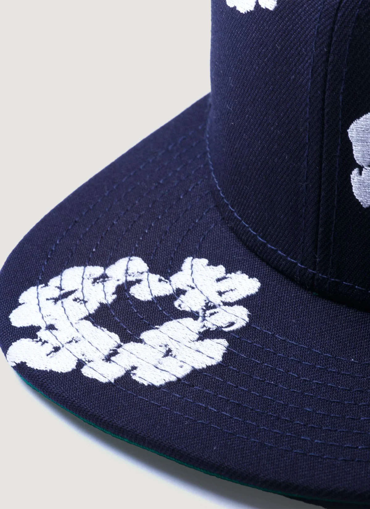 Denim Tears New Era Cotton Wreath 59/50 Navy - Image 3