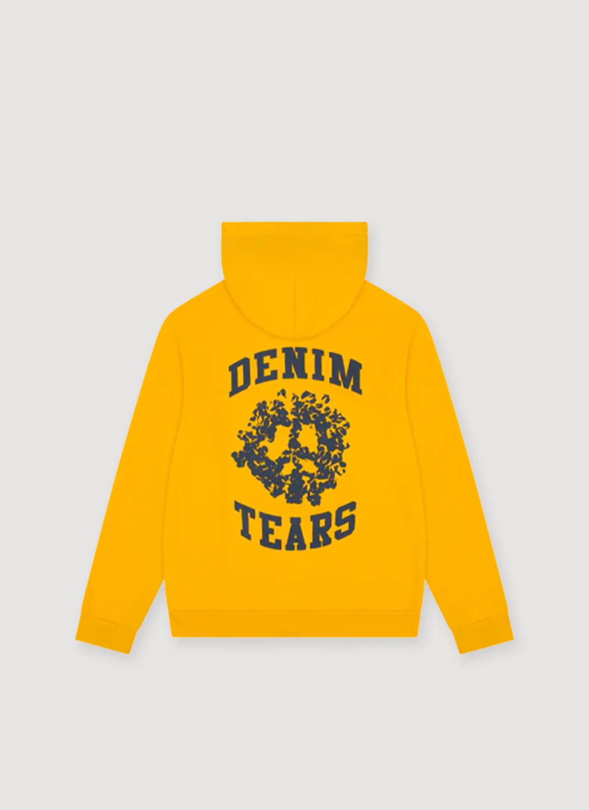 Denim Tears Denim University Zip Hoodie Yellow - Image 2
