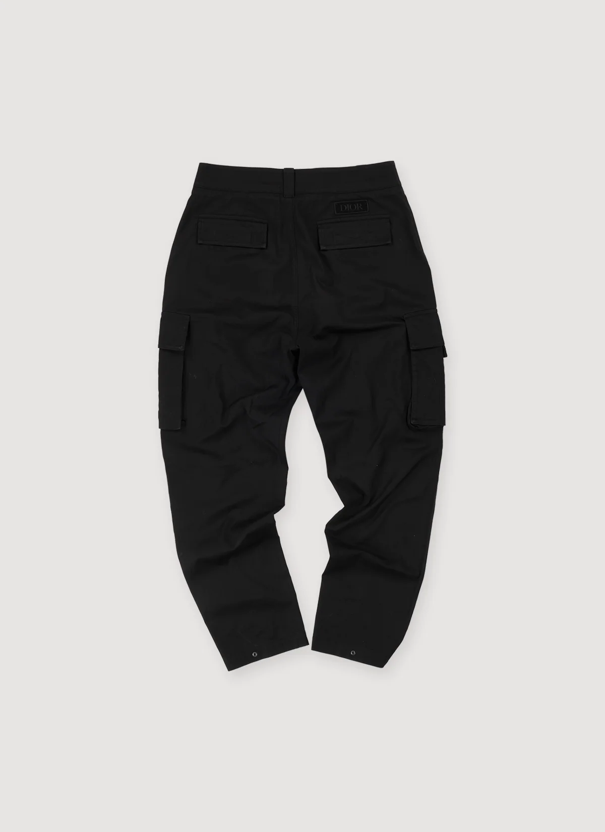 Dior Cargo Pants Black Gabardine (Pre-Owned) - Image 2