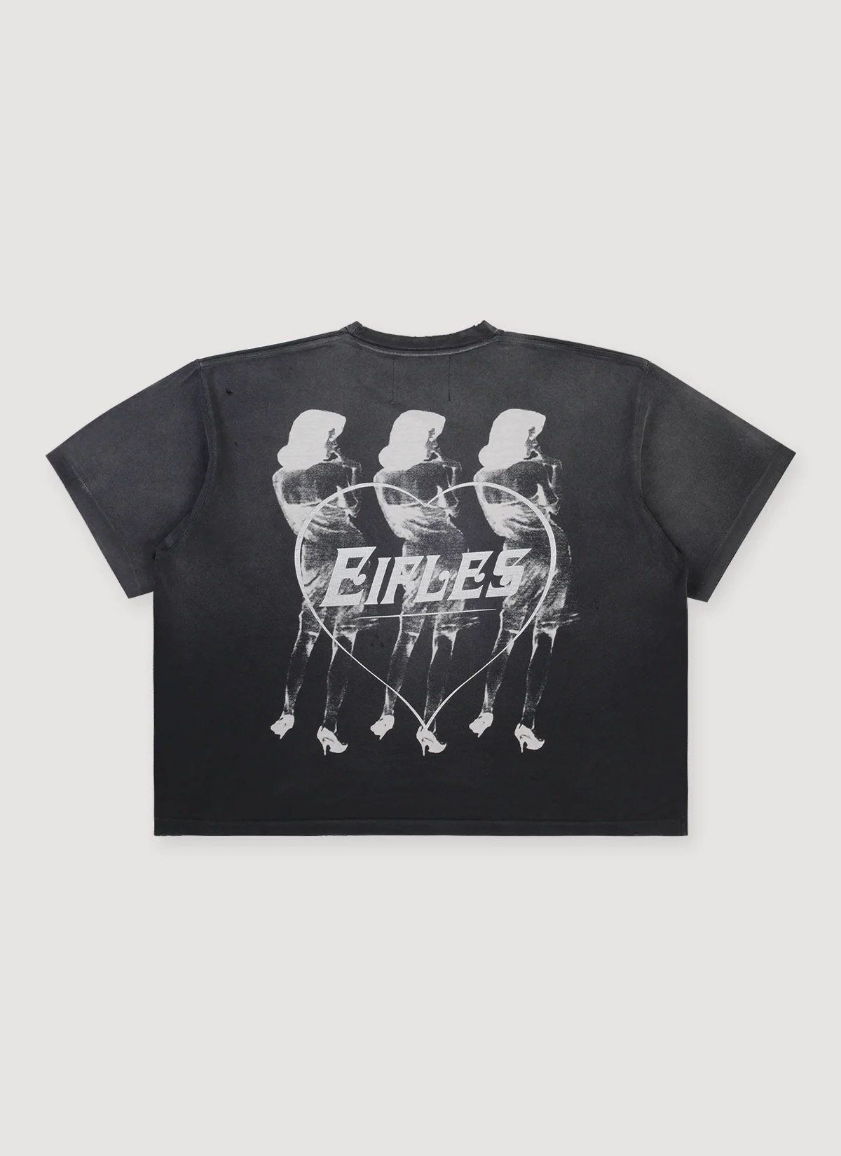 Eifles Somewhere Between Tee Vintage Black - Image 2