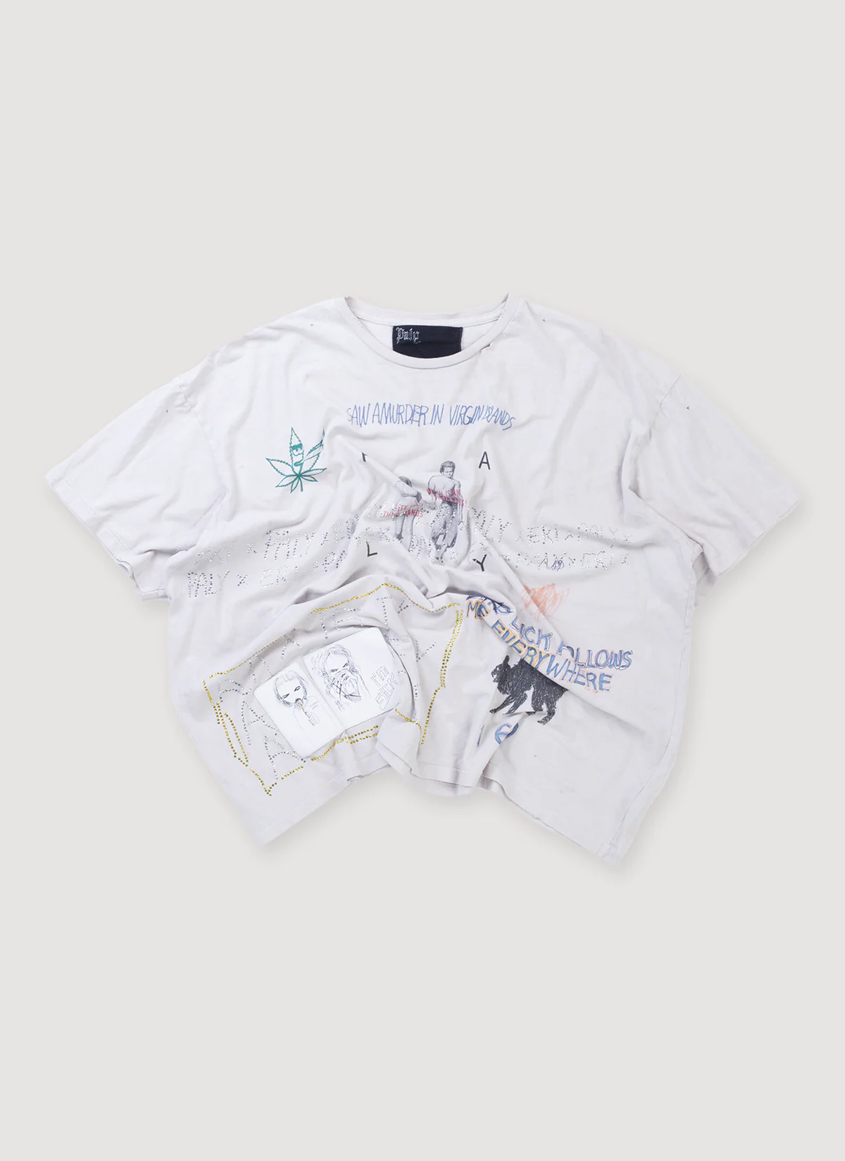 Paly Hollywood Eri Wakiyama Bad Luck Tee Ivory (Pre-Owned)