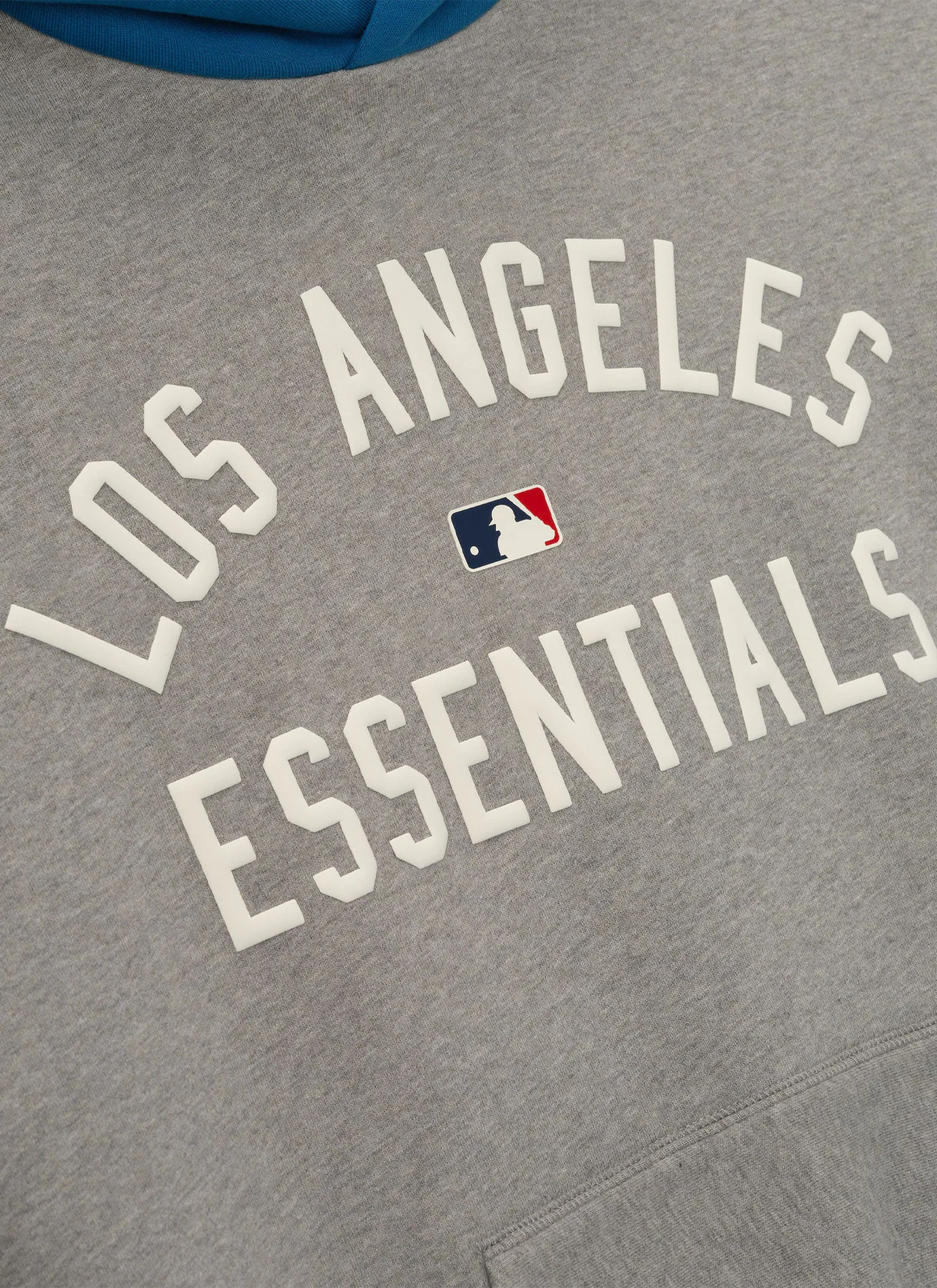 Essentials MLB Dodgers Sweatshirt Concrete Heather - Image 3