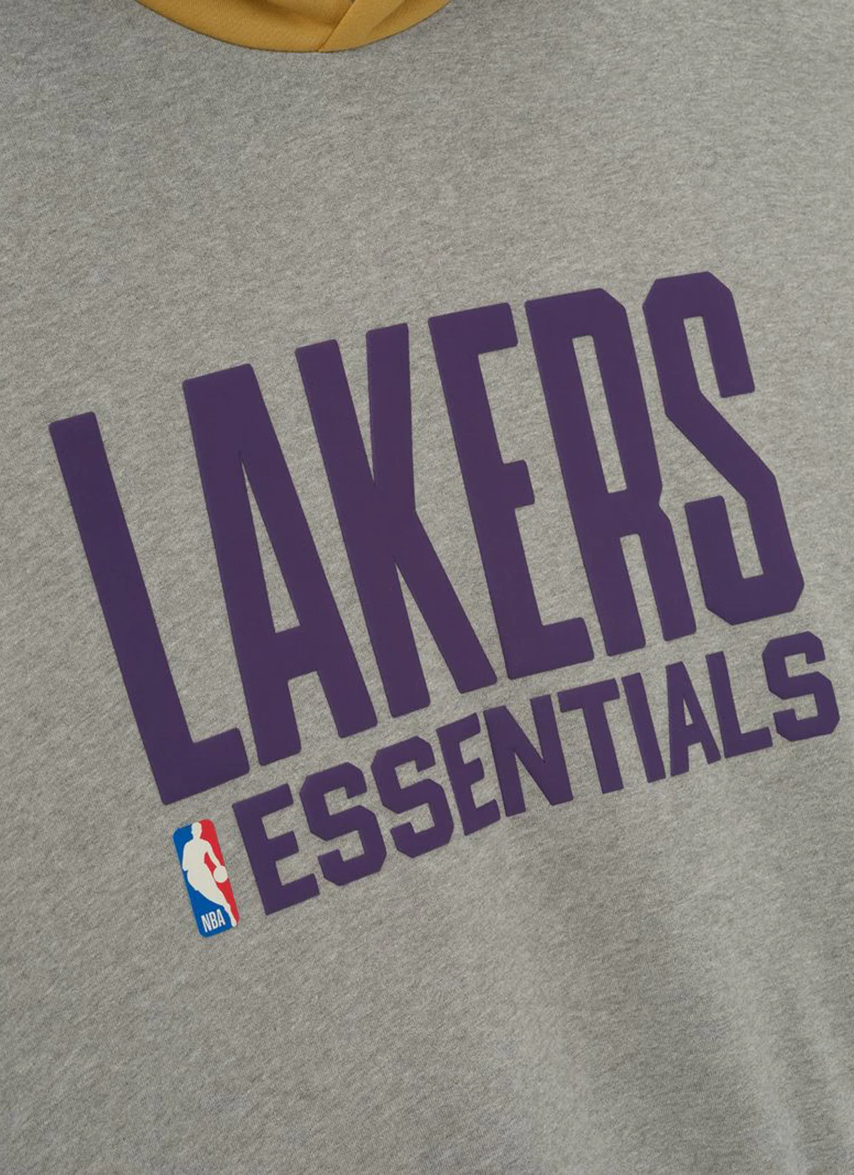 Essentials NBA Lakers Sport Sweatshirt Concrete Heather - Image 3