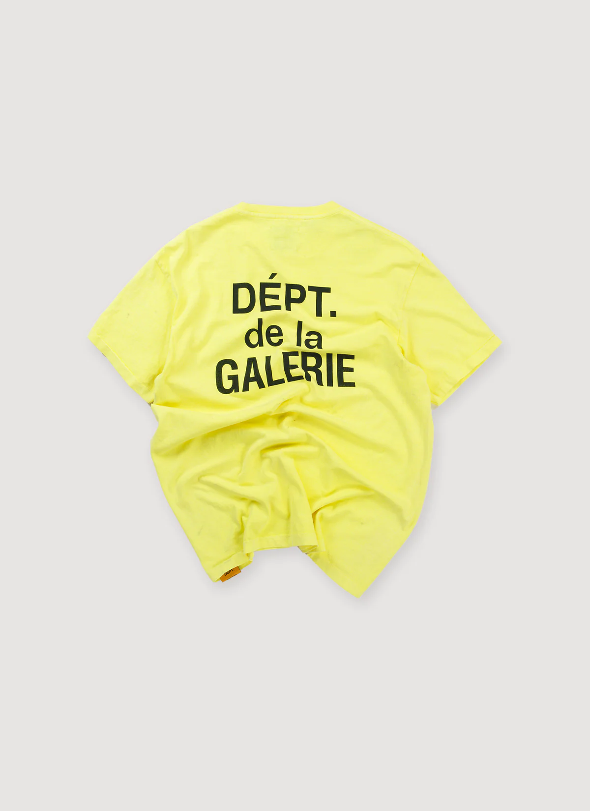 Gallery Dept. French Logo Tee Flo Yellow (Pre-Owned) - Image 2