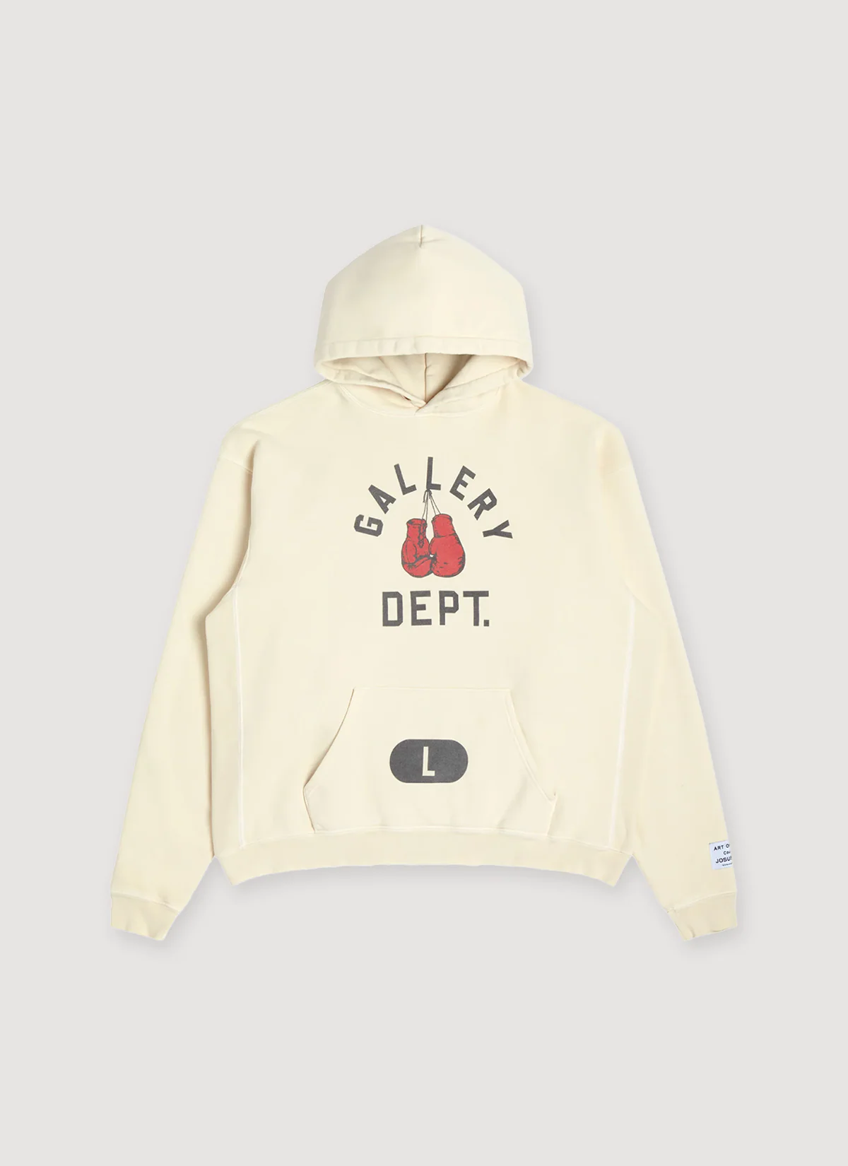 Gallery Dept. Boxing Merch Sweatshirt Cream