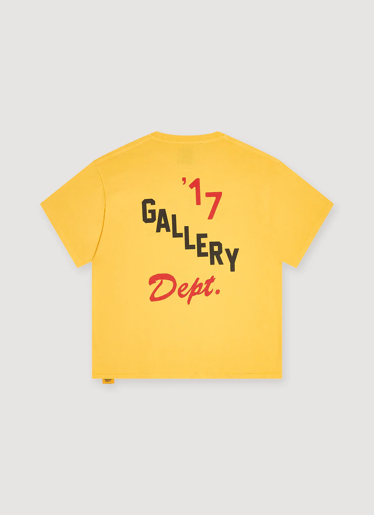 Gallery Dept. Boxing Merch Tee Gold - Image 2