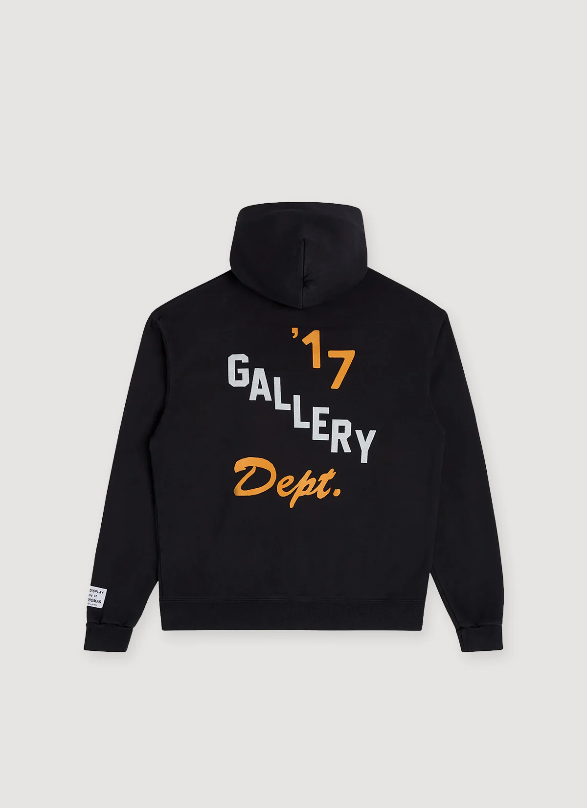 Gallery Dept. Boxing Merch Zip Up Sweatshirt Black - Image 2