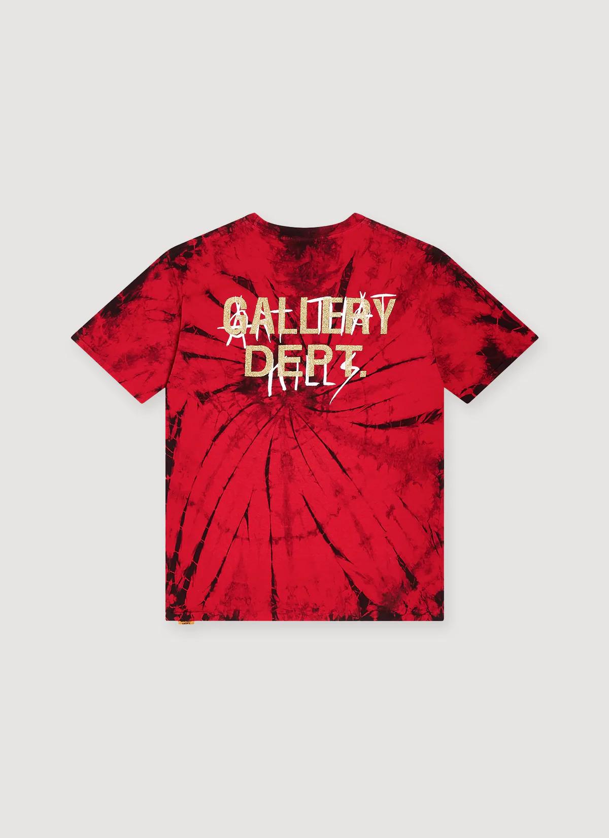 Gallery Dept. Exploited Tee Red Tie Dye - Image 2