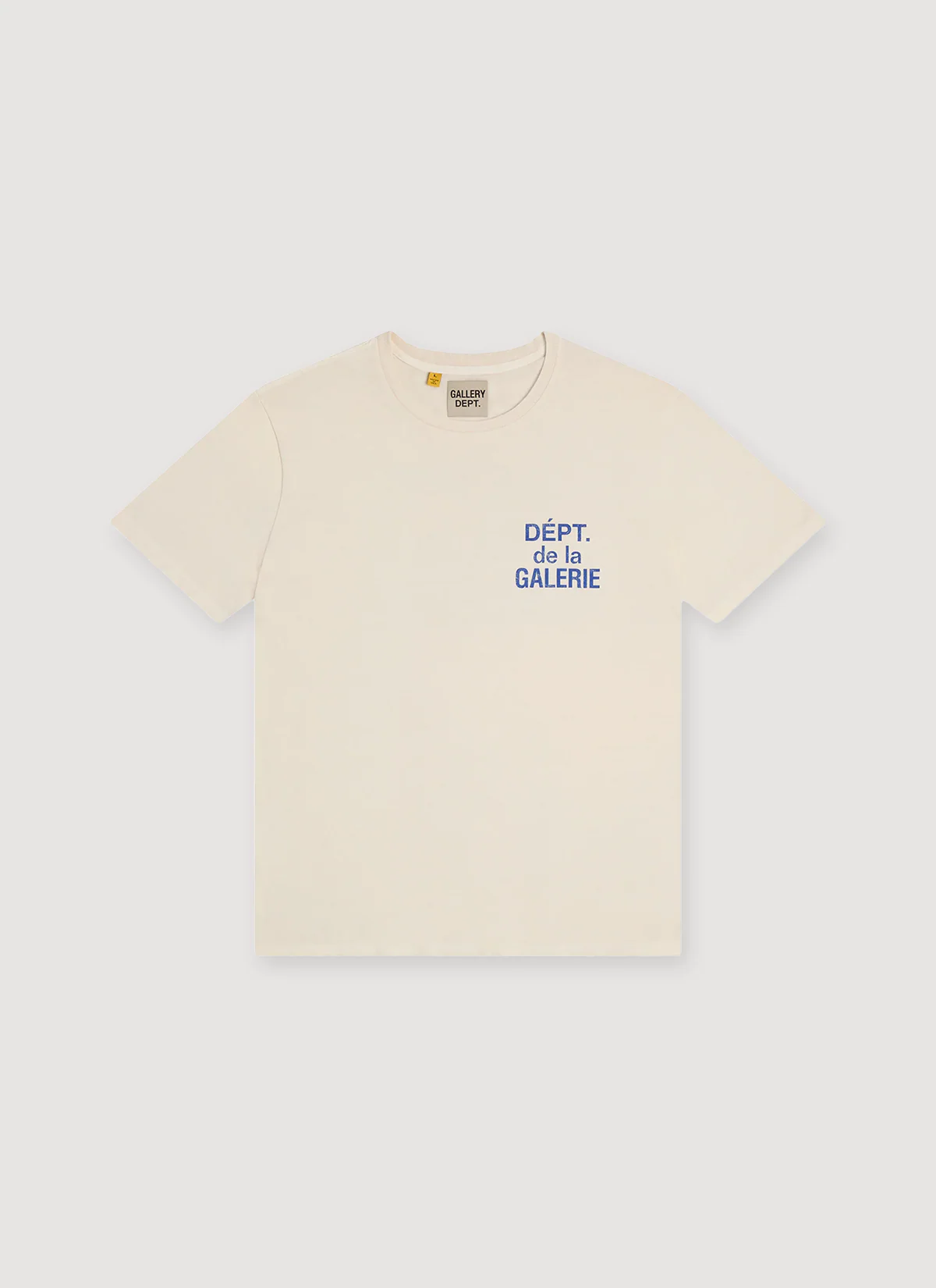 Gallery Dept. French Logo Tee Cream Blue