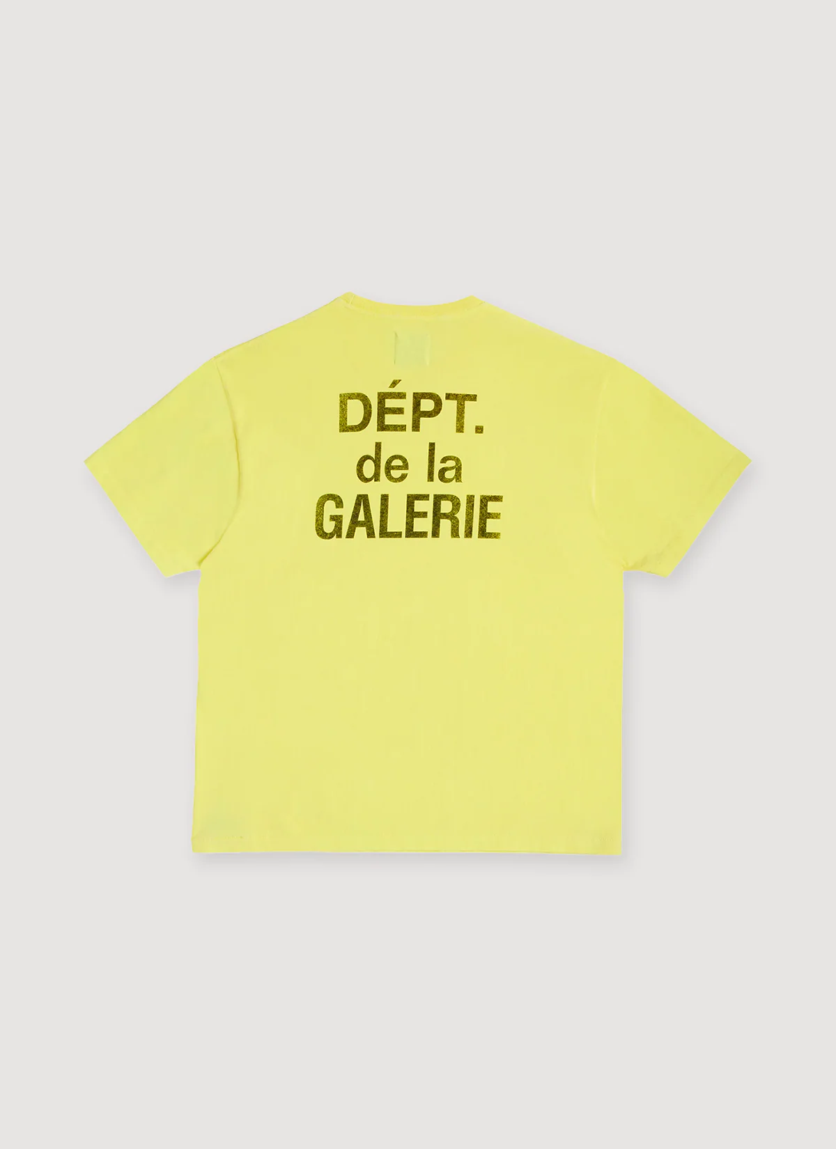 Gallery Dept. French Logo Tee Flo Yellow - Image 2