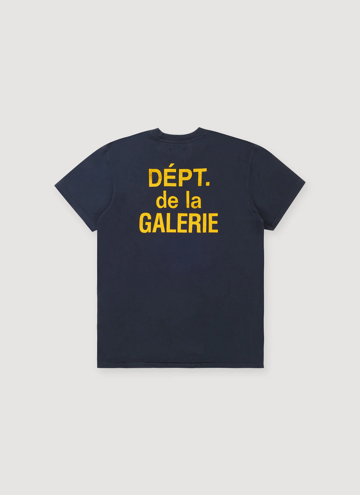 Gallery Dept. French Logo Tee Navy Gold - Image 2