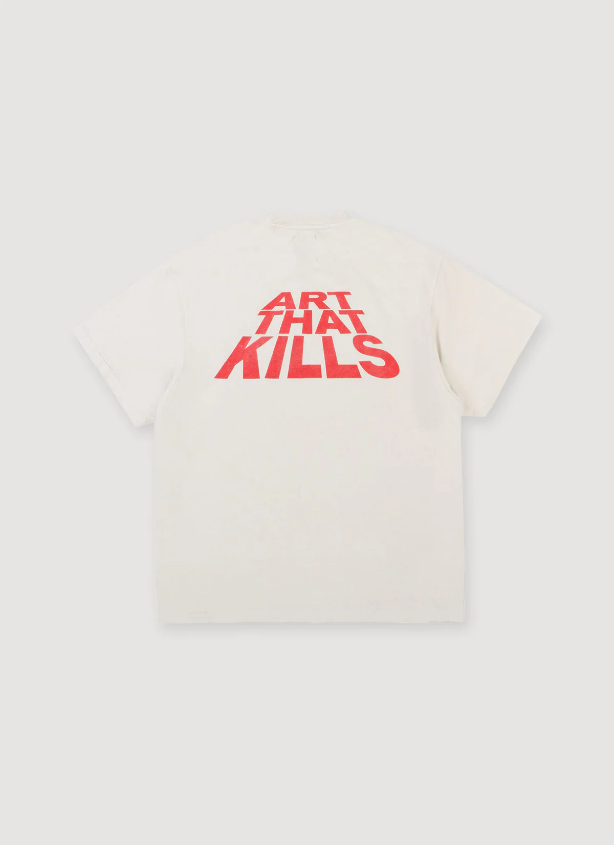 Gallery Dept. Protect Your Neck Tee Vintage White - Image 2
