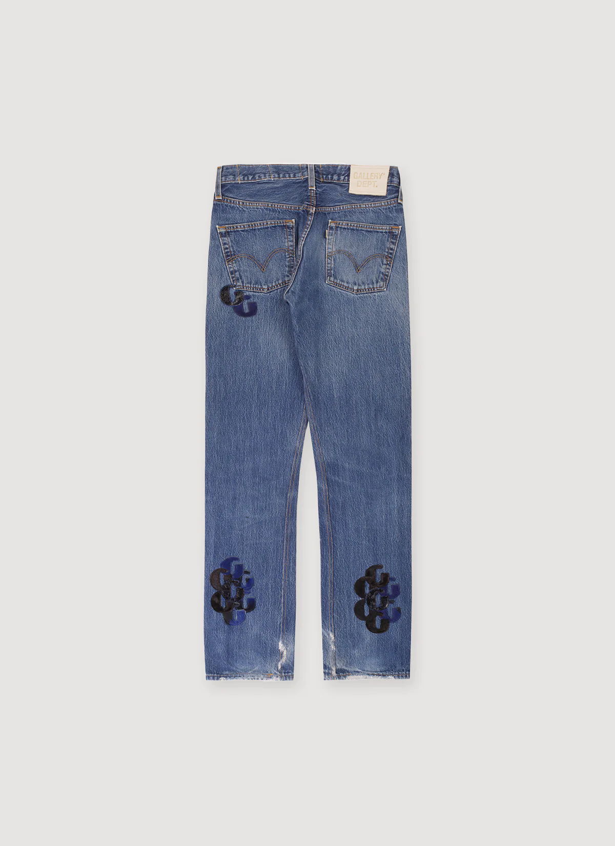 Gallery Dept. Repaired G-Patch 5001 Jeans Black Blue Patch - Image 2