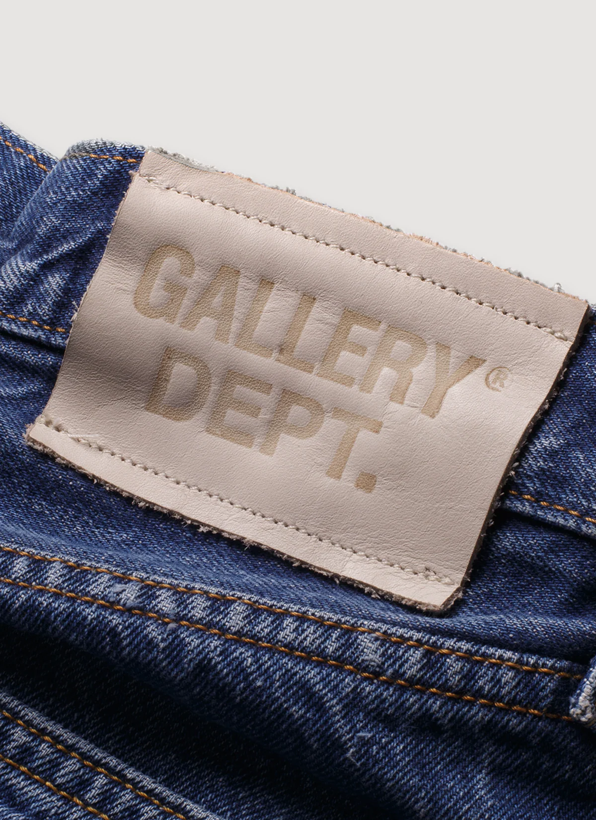 Gallery Dept. Repaired G-Patch 5001 Jeans Black Blue Patch - Image 4