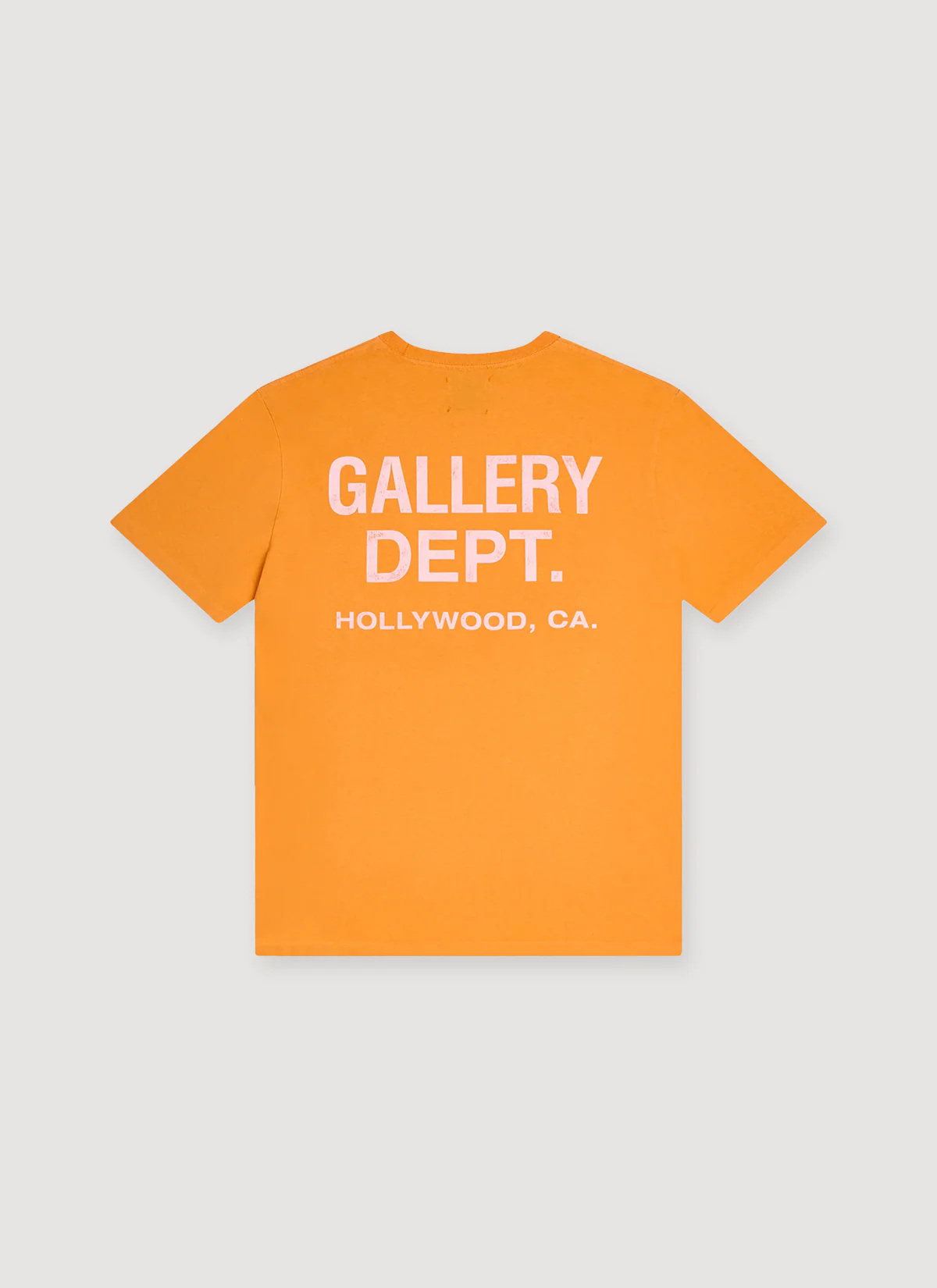 Gallery Dept. Souvenir Tee Bright Orange Pink - Image 2