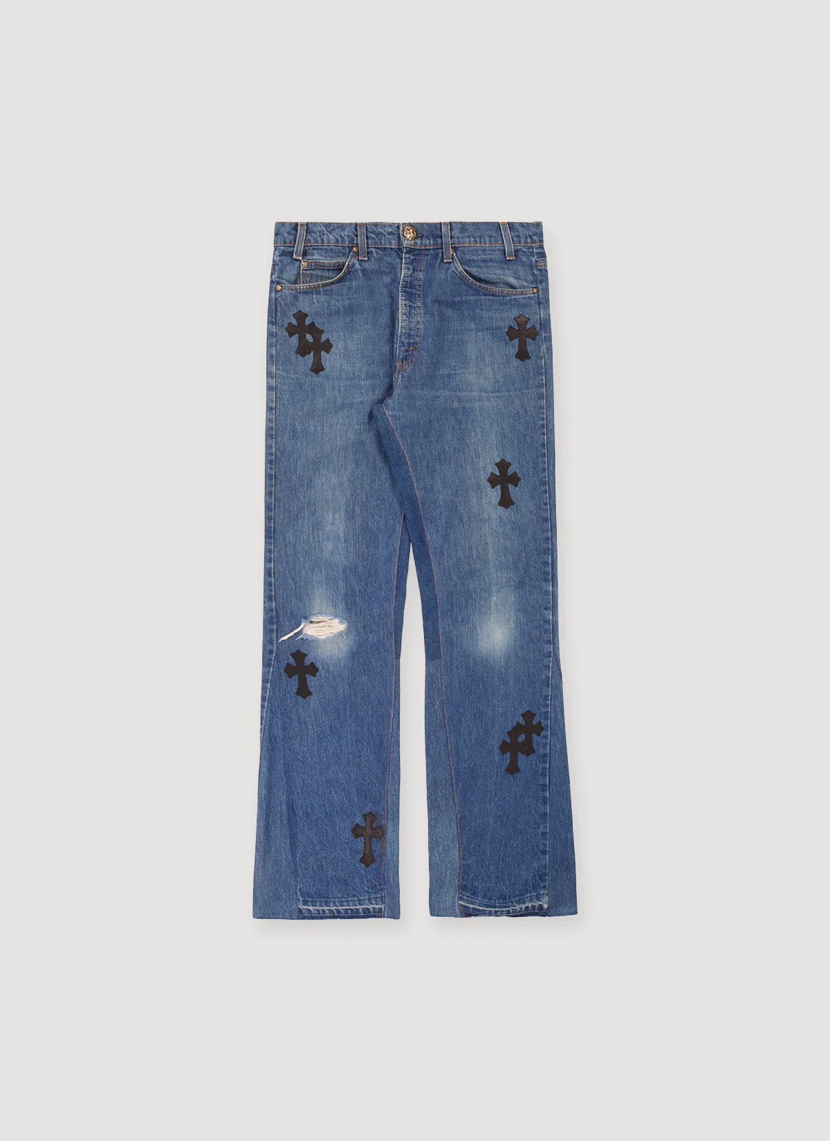 Chrome Hearts Gallery Dept. Reworked Cross Jeans Indigo (Pre-Owned)