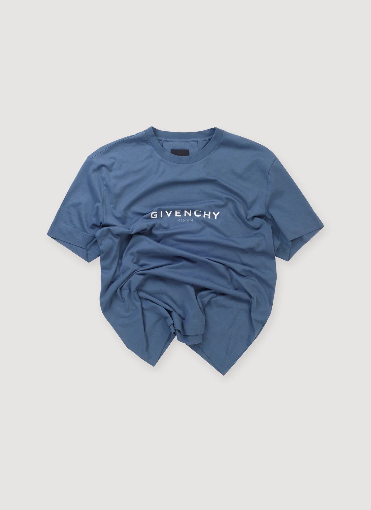 Givenchy Reverse Slim Cut Print Tee Military Blue (Pre-Owned) - Image 2