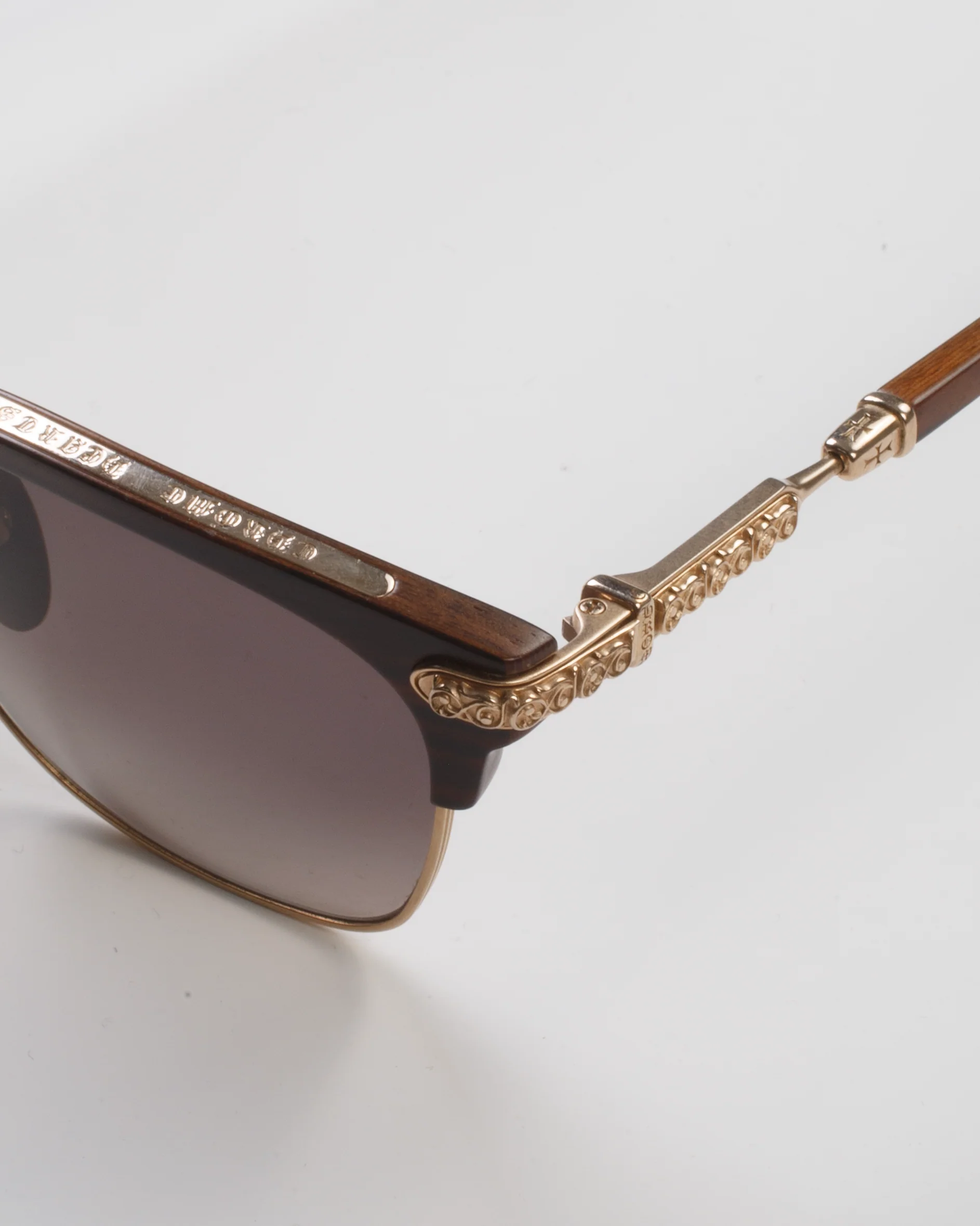 Chrome Hearts Vertical Smile I Gold - Image 3