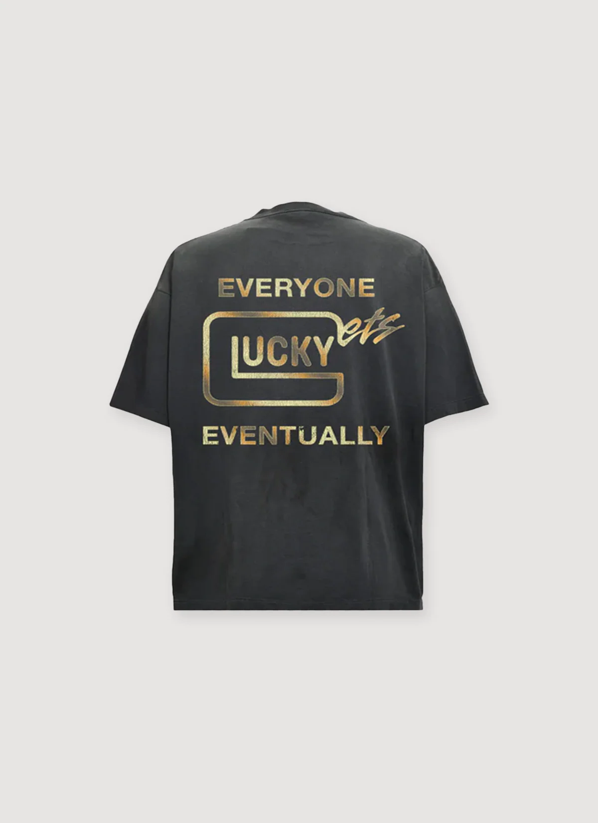 Triple Sevens Hard Glock Tee Vintage Black - Image 2