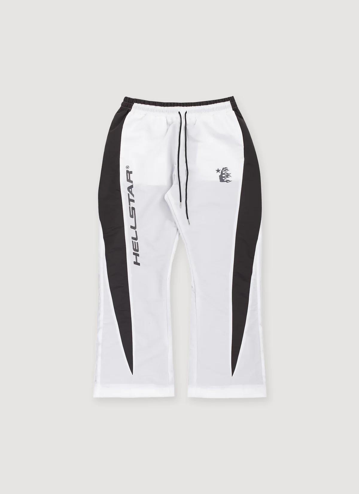 Hellstar Sport Logo Trackpants White Grey