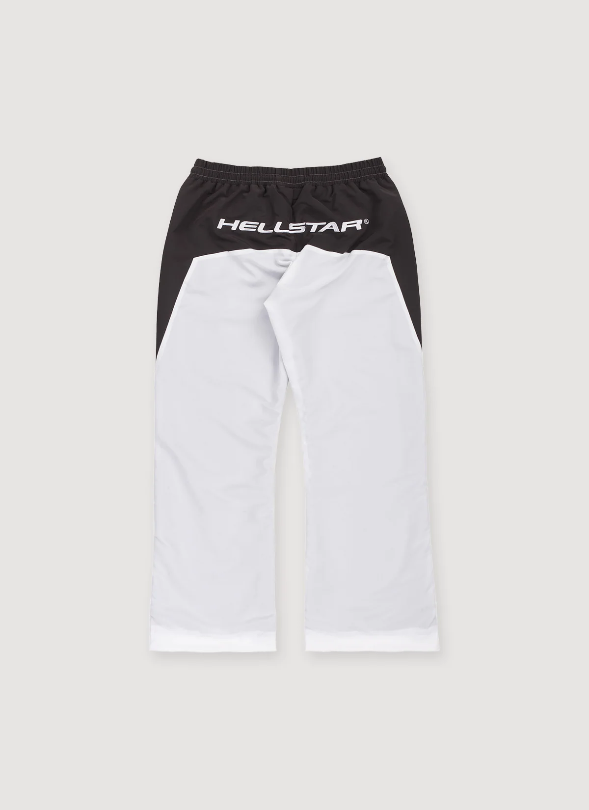 Hellstar Sport Logo Trackpants White Grey - Image 2