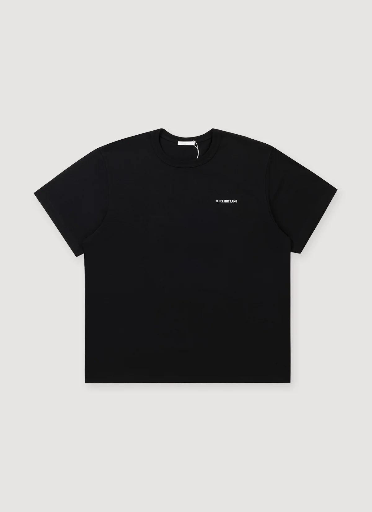 Helmut Lang Plastic Tee Black - Image 2