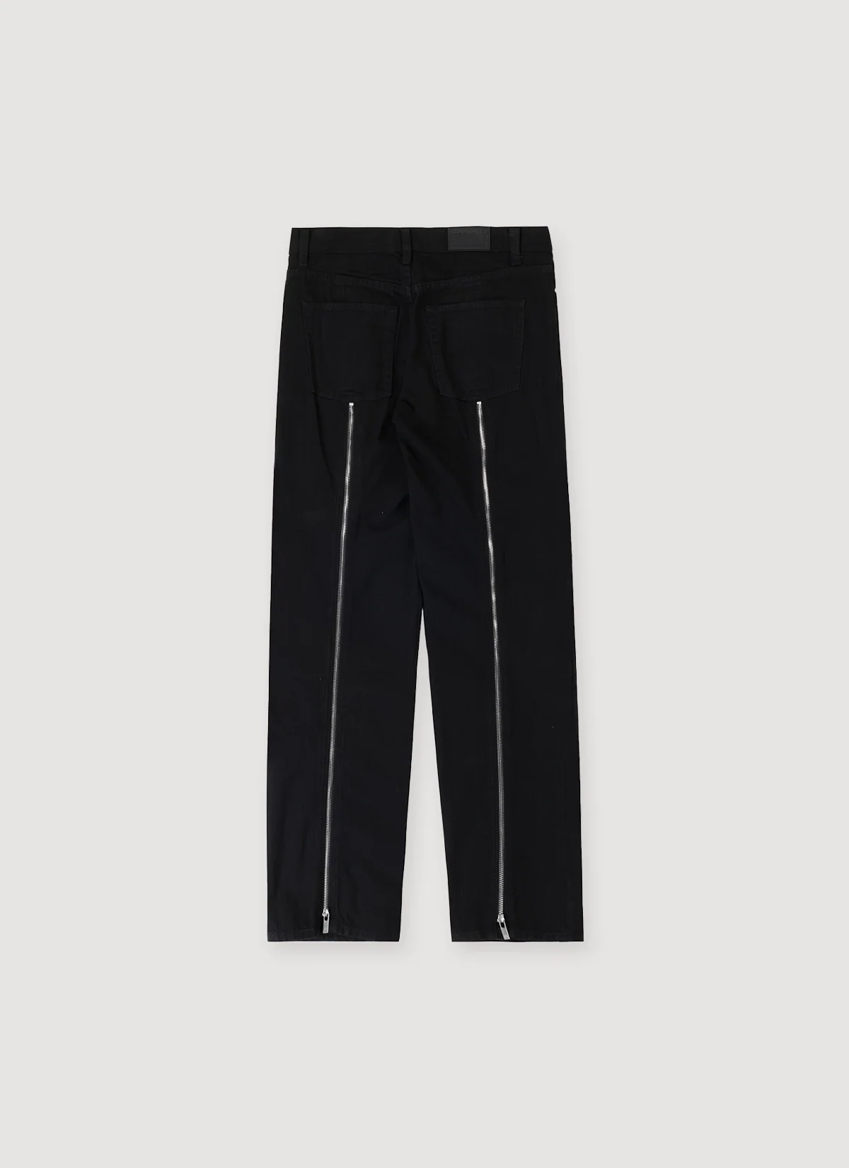 Helmut Lang Zip Carpenter Jeans Rinsed Black - Image 2