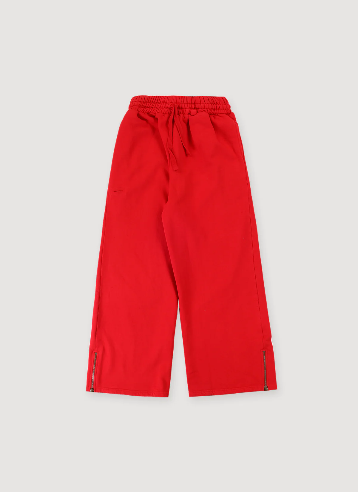 High Risk Zipper Sweatpants Red - Image 2