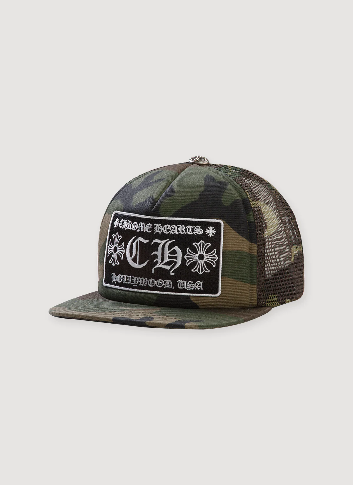 Chrome Hearts Hollywood Trucker Hat Camo