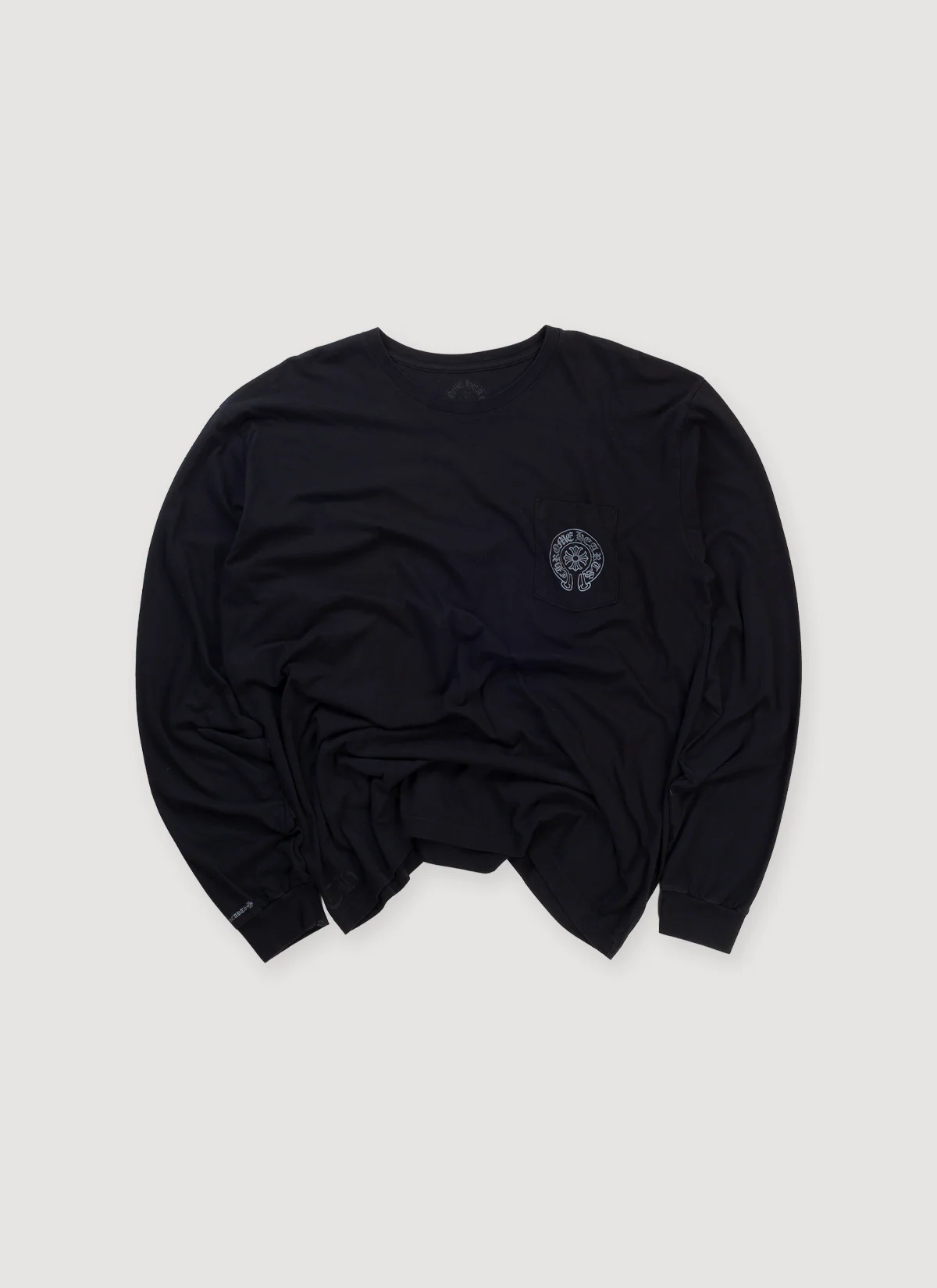 Chrome Hearts Horseshoe Staff Longsleeve Black Grey (Pre-Owned)