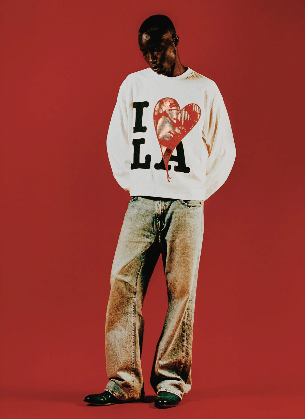 Pieces I Heart Longsleeve White - Image 4