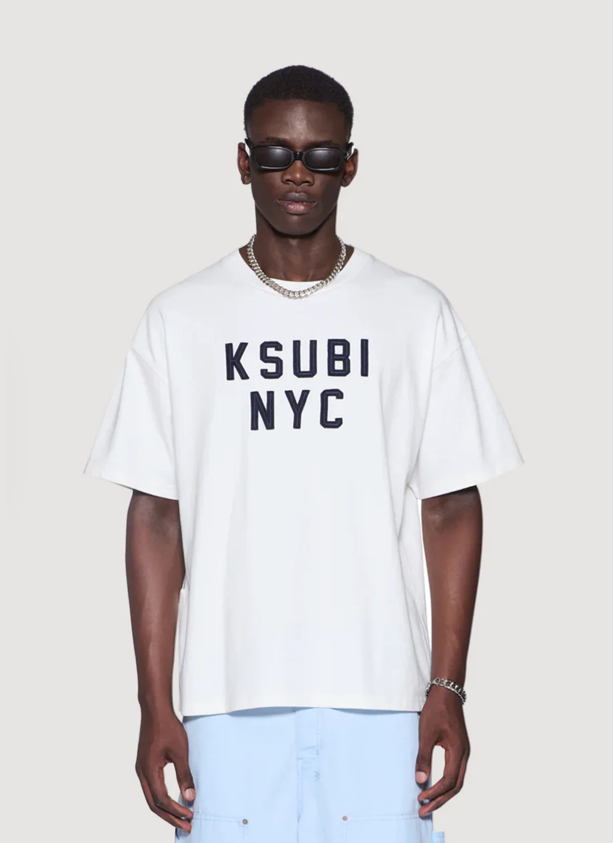 Ksubi NYC Ekcess Tee Thru White - Image 3