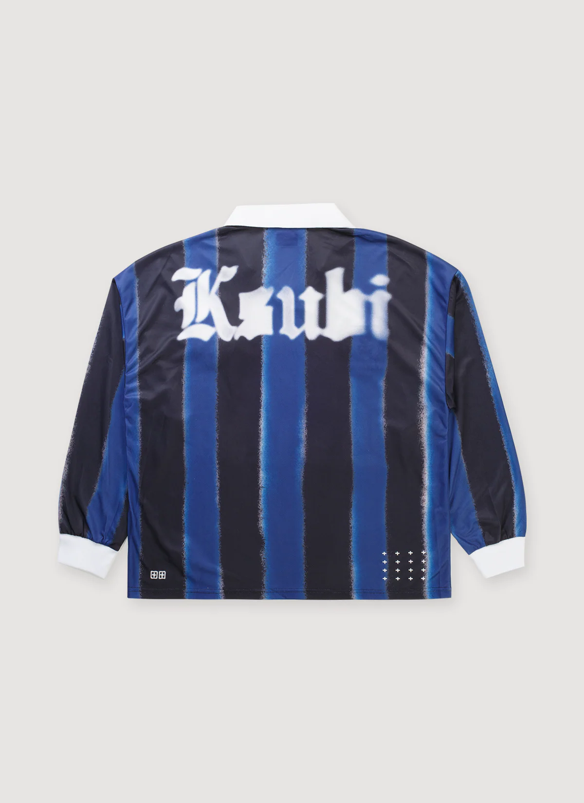 Ksubi Offside Mesh Longsleeve Jersey Blue Stripe - Image 2