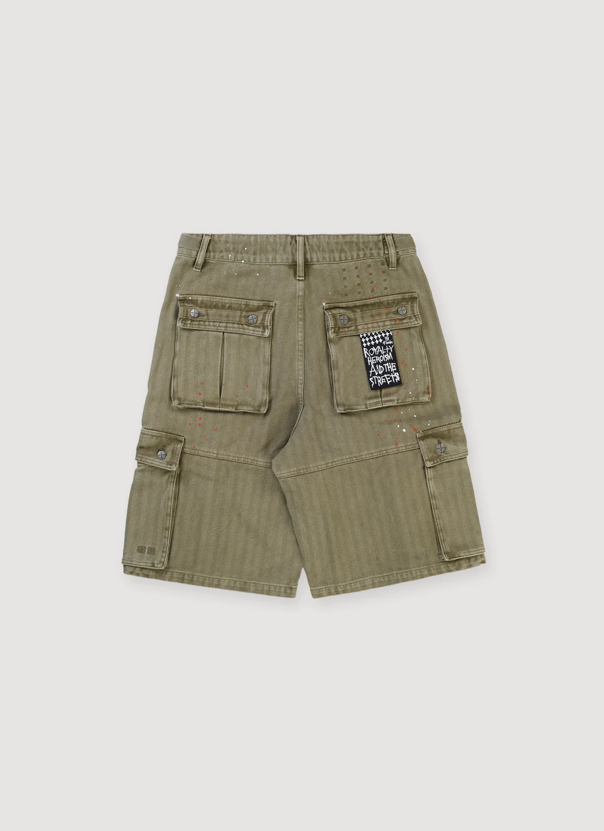 Ksubi Trooper Cargo Shorts Militant - Image 2
