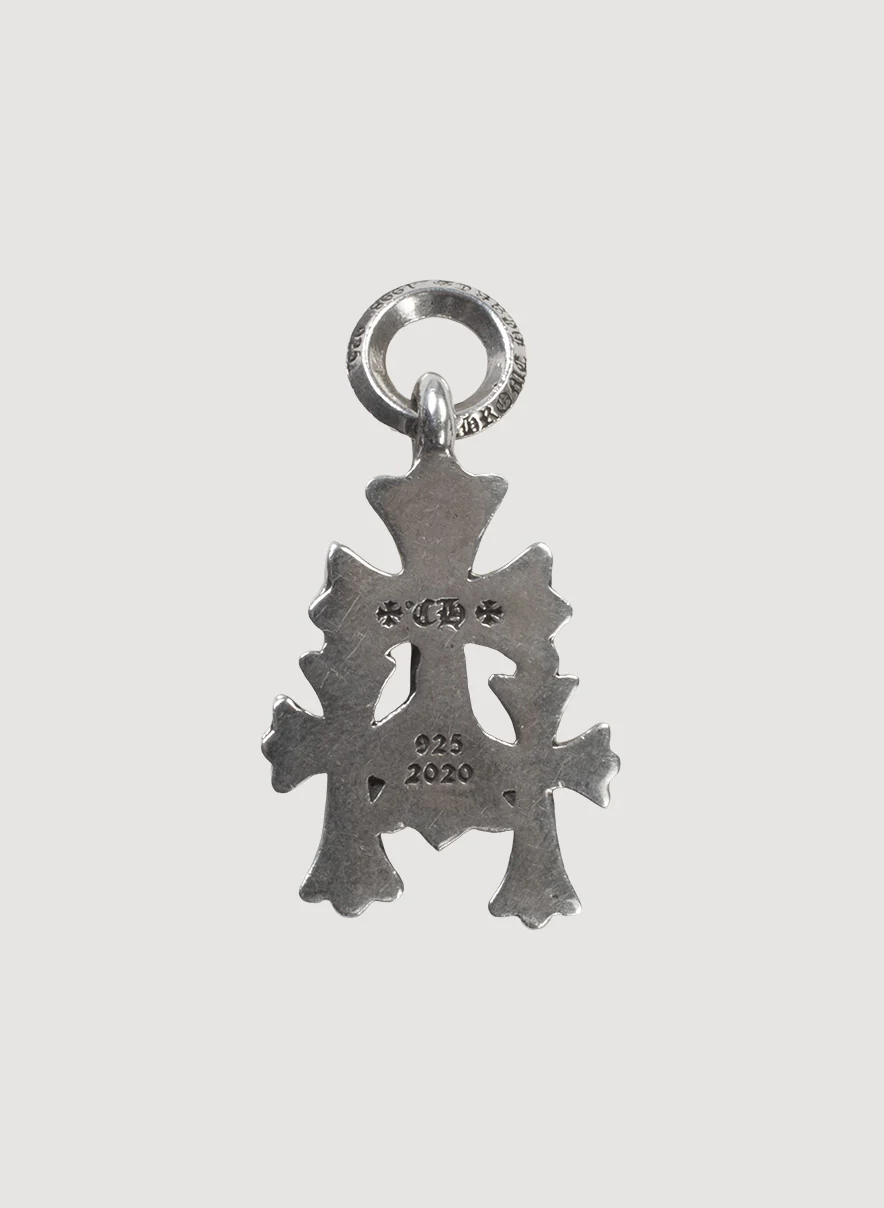 Chrome Hearts Triple Cross Pendant Silver - Image 2