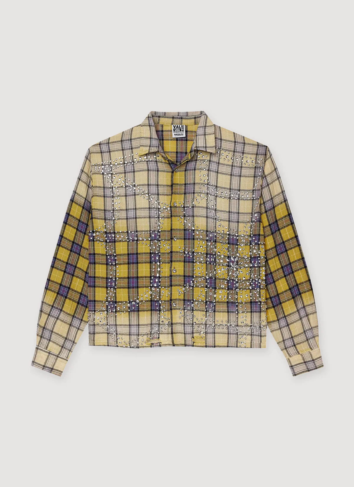 Vale Forever Lemon Head Flannel Yellow
