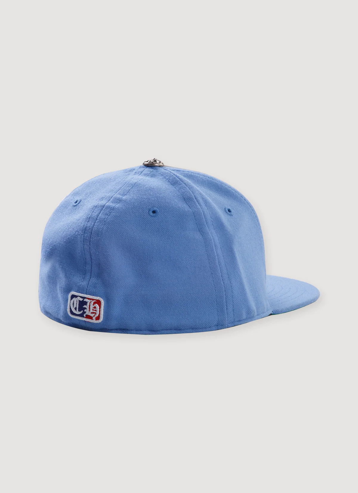 Chrome Hearts Love You Fitted Baseball Cap Baby Blue - Image 2