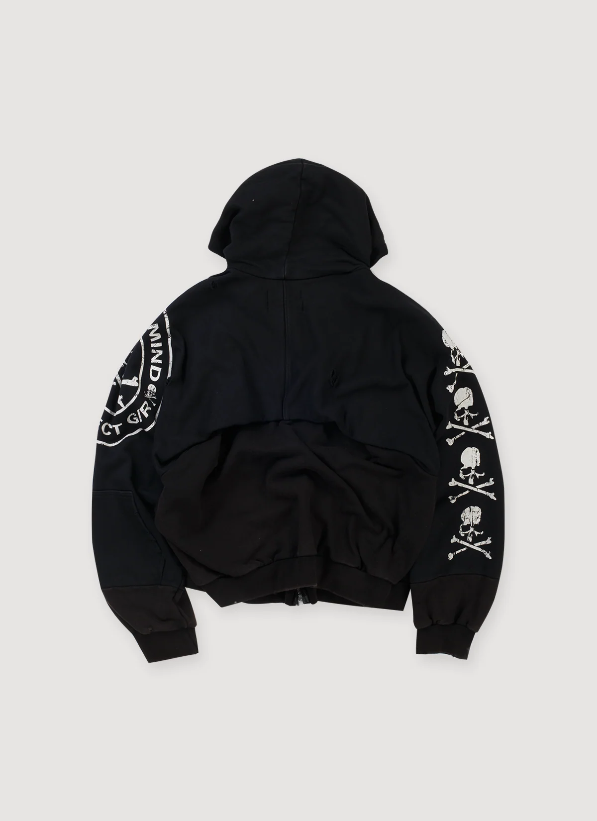 Project G/R Mastermind Reconstructed Folded Sweatshirt Black (Pre-Owned) - Image 2